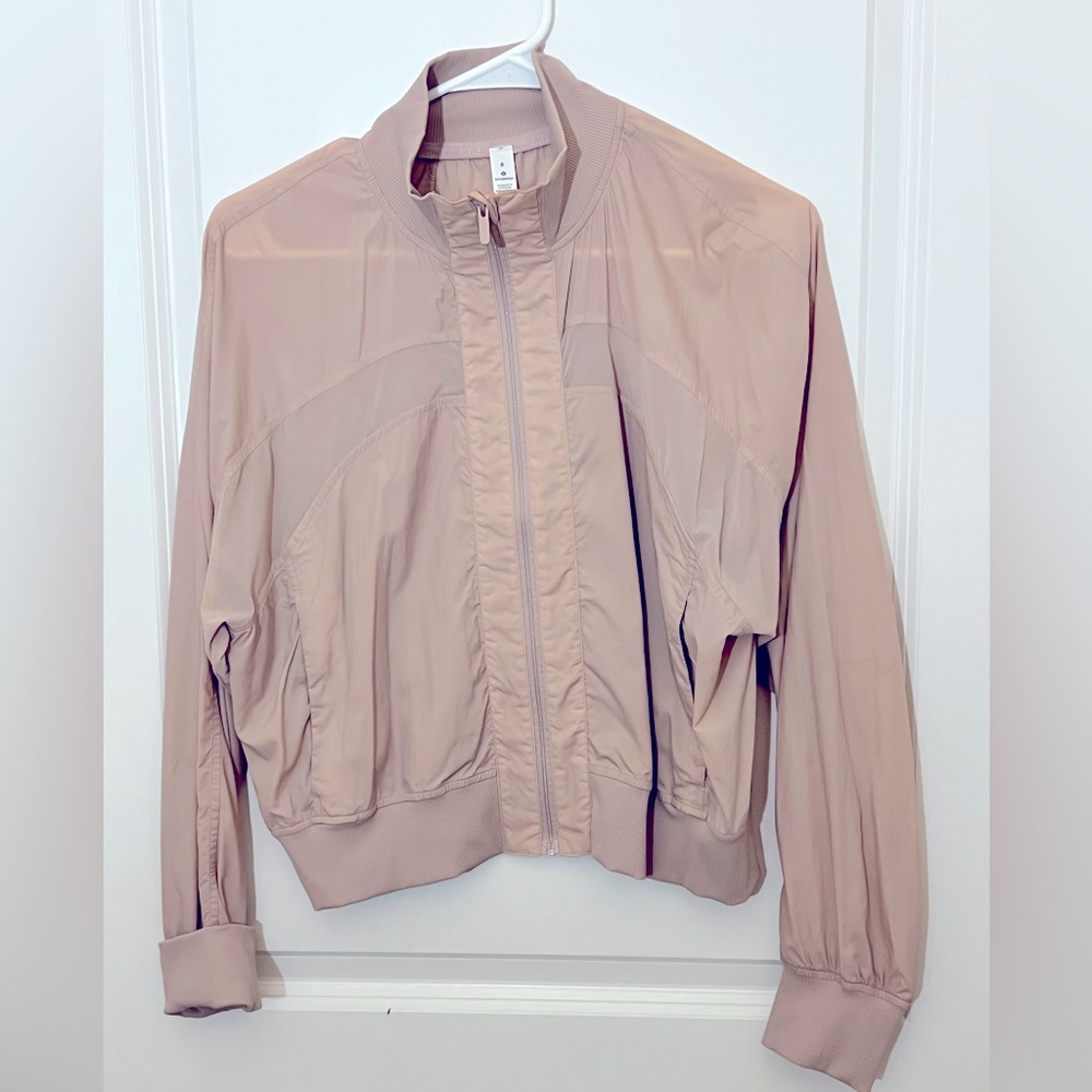 Lululemon lightweight windbreaker jacket.